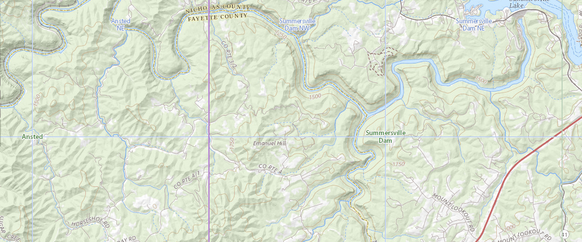 how to find use read topographical map