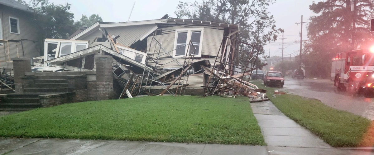 hurricane ida New Orleans disaster flood damage natural emergency